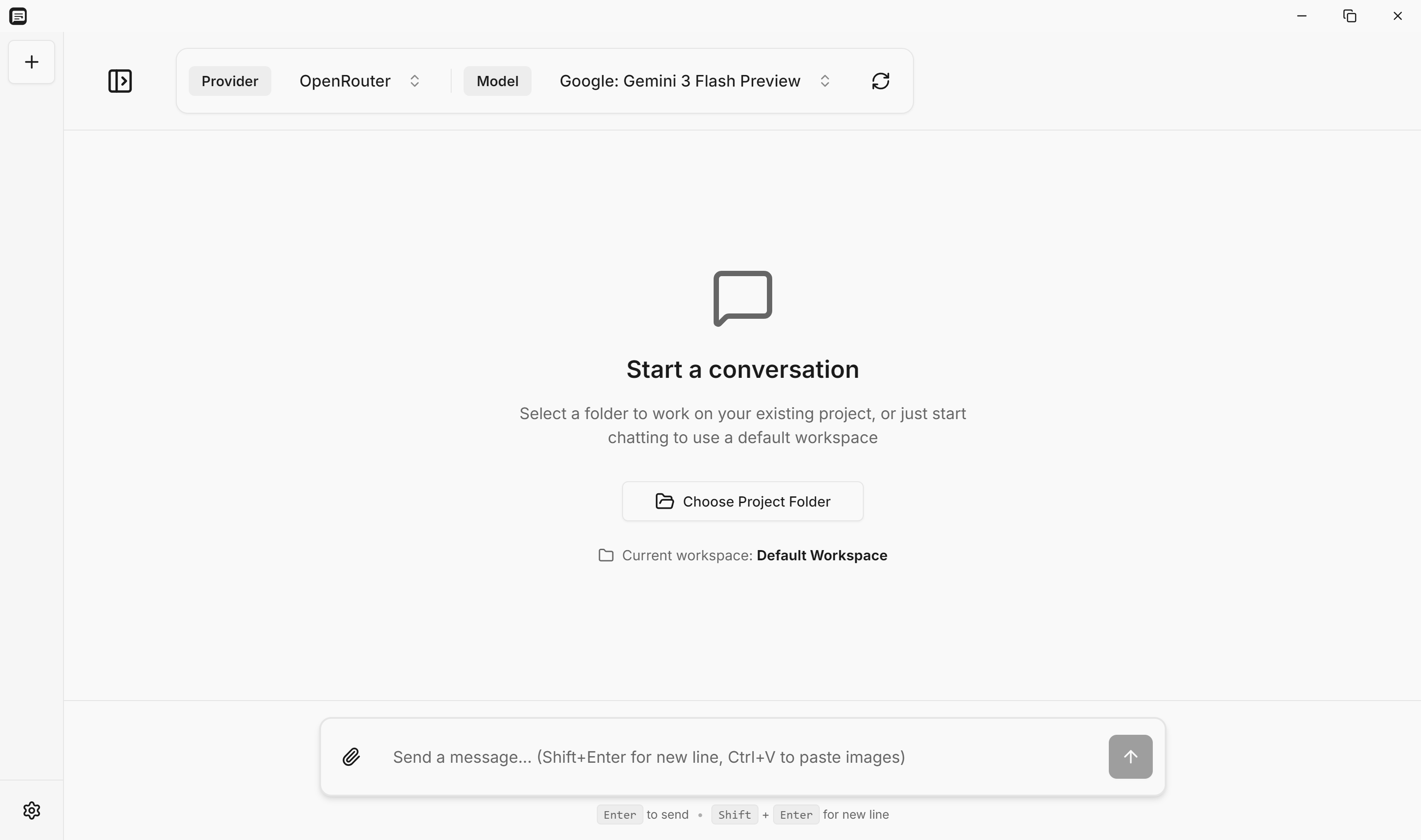 ChatAnyLLM-Agentic Screenshot